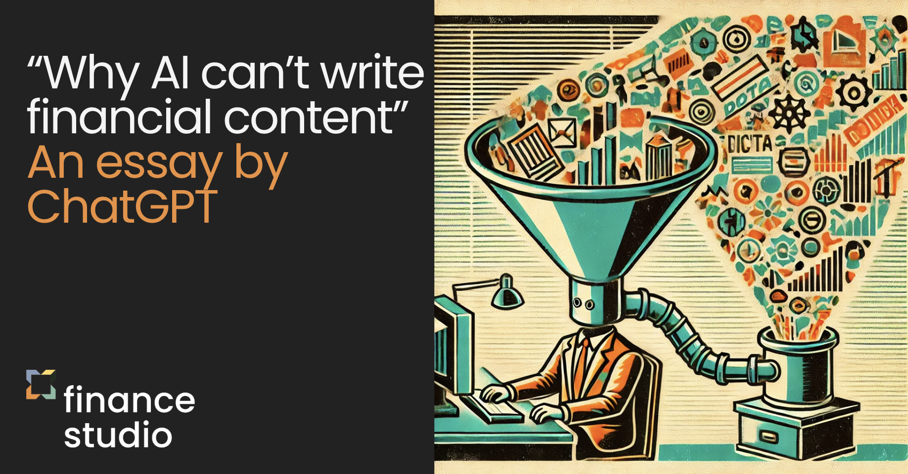 AI can't write financial content