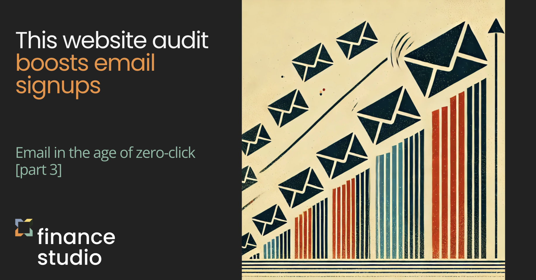 This website audit boosts email signups 3